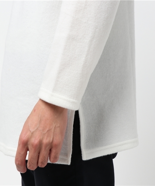VENCEEXCHANGE（ヴァンスエクスチェンジ）の「ミル天竺ビッグクルーロンT                （Tシャツ/カットソー・メンズ・オフホワイト/グレー/ピンク・LARGE/MEDIUM）」の7枚目の写真