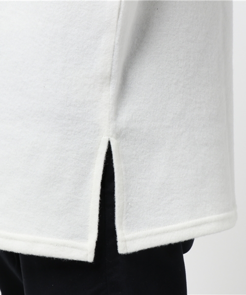 VENCEEXCHANGE（ヴァンスエクスチェンジ）の「ミル天竺ビッグクルーロンT                （Tシャツ/カットソー・メンズ・オフホワイト/グレー/ピンク・LARGE/MEDIUM）」の8枚目の写真