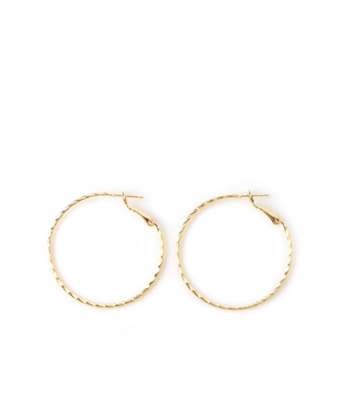 colleca la（コレカラ）の「[サイズとカラーが選べる]ベーシックフープピアス（ピアス（両耳用）・レディース・その他4/その他7/その他6/その他2/その他3/その他5・ﾌﾘ-）」の5枚目の写真