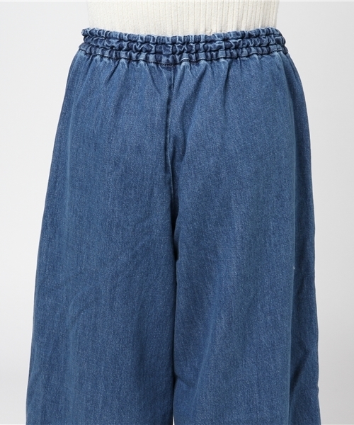 LBC(エルビーシー)の「デニムイージーパンツ (デニムパンツ・レディース・ブルー/ネイビー・LARGE/MEDIUM)」の7枚目の写真