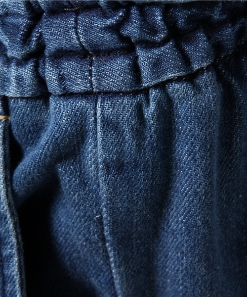 LBC(エルビーシー)の「デニムイージーパンツ (デニムパンツ・レディース・ブルー/ネイビー・LARGE/MEDIUM)」の9枚目の写真