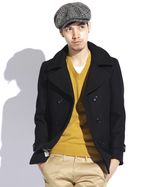 美品♡2022AW ユナイテッドアローズ メルトンピーコート 36 イエロー 美品♡2022AW ユナイテッドアローズ メルトンピーコート 36 イエロー