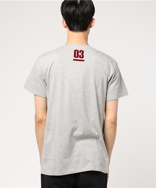 JACKROSE（ジャックローズ）の「STAYHOOD･発光VネックTシャツ（Tシャツ/カットソー・メンズ・ホワイト/グレー/ブラック・M/L）」の5枚目の写真