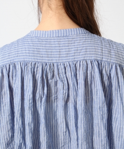 GLOBAL WORK（グローバルワーク）の「【ROOM】ギャザーワンピセット/746072（ワンピース・レディース・ブルー/レッド/ホワイト・FREE）」の10枚目の写真