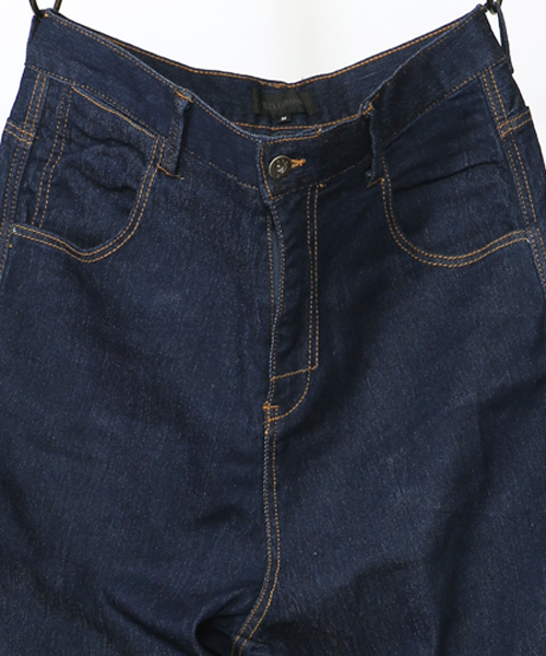 Rocky Monroe（ロッキーモンロー）の「ライトオンスストレッチサルエルデニムパンツ（デニムパンツ・メンズ・インディゴブルー/ブラック/ブルー系その他/ベージュ/ホワイト/ブルー系その他2・3/2/4/1）」の17枚目の写真