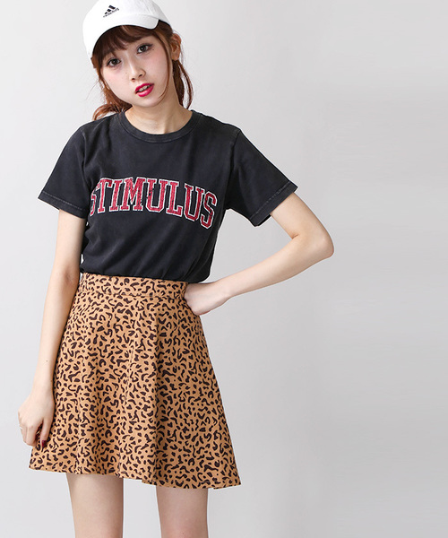 WEGO（ウィゴー）の「WEGO/パターンフレアミニスカート（スカート・レディース・その他4/その他2/その他1/その他3・FREE）」の3枚目の写真