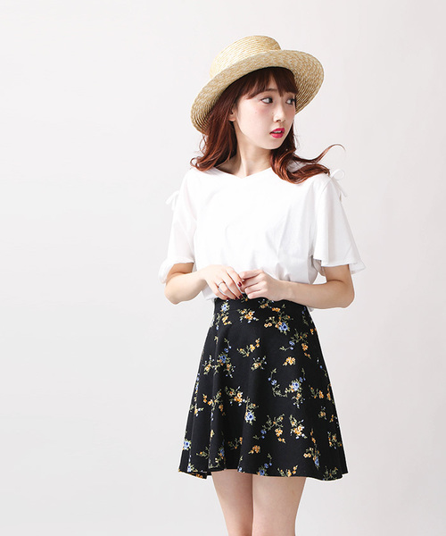 WEGO（ウィゴー）の「WEGO/パターンフレアミニスカート（スカート・レディース・その他4/その他2/その他1/その他3・FREE）」の7枚目の写真