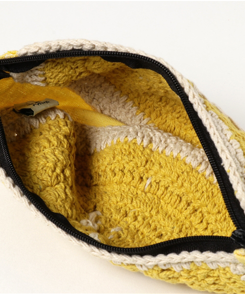 チャイハネ（チャイハネ）の「【チャイハネ】ジューシーフルーツポーチ（ポーチ・レディース・グリーン/レモンイエロー/ホワイト×レッド/レッド/ピンク・FREE）」の9枚目の写真