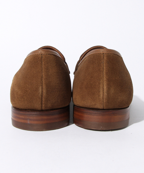 Crockett & Jones RICHMOND スエード　26 ブラウン CROCKETT&JONES / RICHMOND スエードローファー（ドレスシューズ