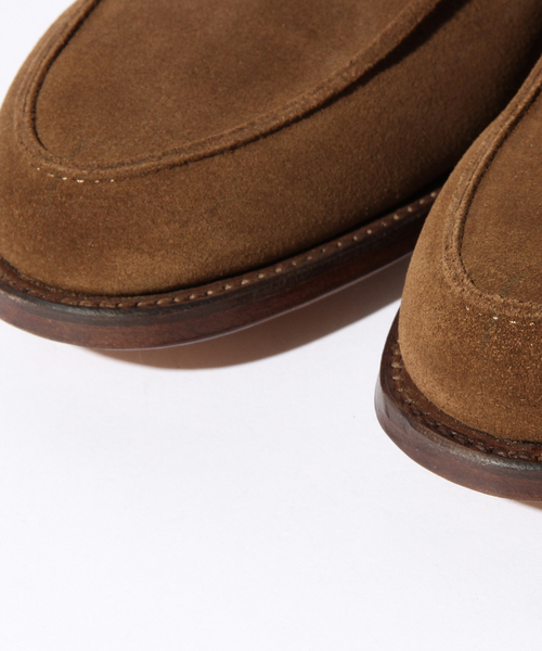 CROCKETT&JONES(クロケットアンドジョーンズ)の「CROCKETT&JONES / RICHMOND スエードローファー(ドレスシューズ・メンズ・ダークブラウン/ブラウン/ネイビー・5.5inch/6.5inch/6inch/7.5inch/7inch/8.5inch/8inch/9.5inch/9inch)」の20枚目の写真