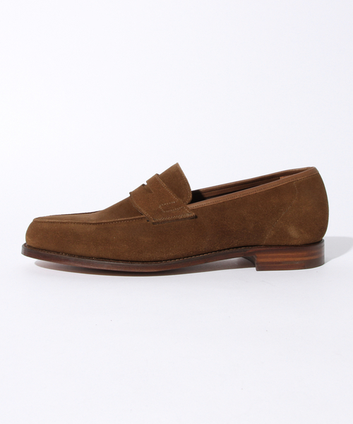Crockett & Jones スエード ローファー　24.5センチ Crockett & Jones スエード ローファー 24.5センチ - メルカリ