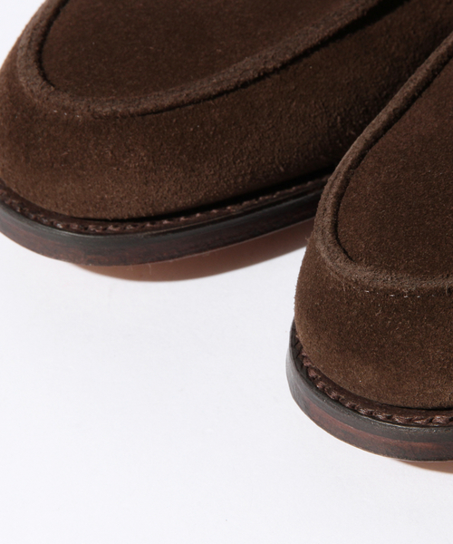 CROCKETT&JONES(クロケットアンドジョーンズ)の「CROCKETT&JONES / RICHMOND スエードローファー(ドレスシューズ・メンズ・ダークブラウン/ブラウン/ネイビー・5.5inch/6.5inch/6inch/7.5inch/7inch/8.5inch/8inch/9.5inch/9inch)」の15枚目の写真