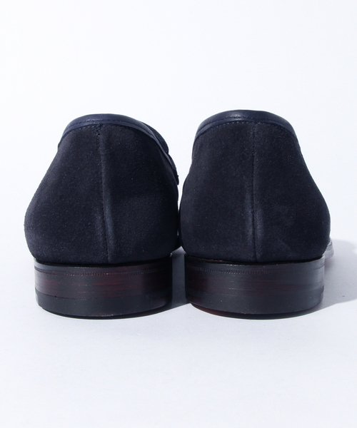 CROCKETT&JONES(クロケットアンドジョーンズ)の「CROCKETT&JONES / RICHMOND スエードローファー(ドレスシューズ・メンズ・ダークブラウン/ブラウン/ネイビー・5.5inch/6.5inch/6inch/7.5inch/7inch/8.5inch/8inch/9.5inch/9inch)」の11枚目の写真