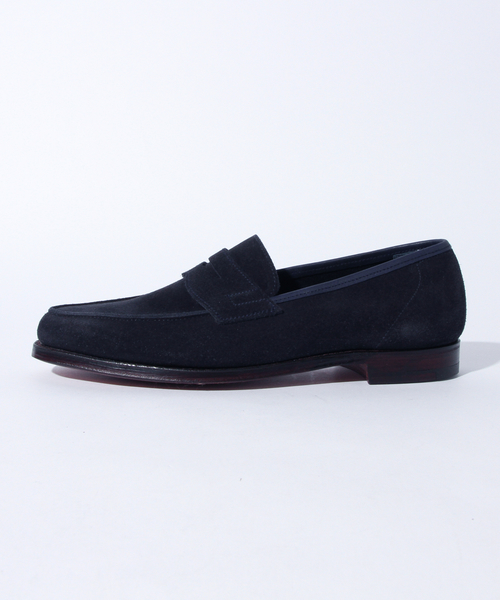 CROCKETT&JONES(クロケットアンドジョーンズ)の「CROCKETT&JONES / RICHMOND スエードローファー(ドレスシューズ・メンズ・ダークブラウン/ブラウン/ネイビー・5.5inch/6.5inch/6inch/7.5inch/7inch/8.5inch/8inch/9.5inch/9inch)」の9枚目の写真