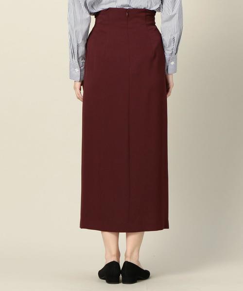 BEAUTY&YOUTH【大人気即完売】タックスリットハイウエストスカート BEAUTY&YOUTH UNITED ARROWS（ビューティーアンドユース