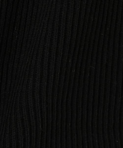 Another Edition（アナザーエディション）の「12G畦ボートネックプルオーバー（ニット/セーター・レディース・ライトブルー/ブラック/イエロー/モカ・フリー）」の13枚目の写真