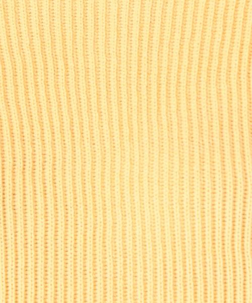 Another Edition（アナザーエディション）の「12G畦ボートネックプルオーバー（ニット/セーター・レディース・ライトブルー/ブラック/イエロー/モカ・フリー）」の15枚目の写真