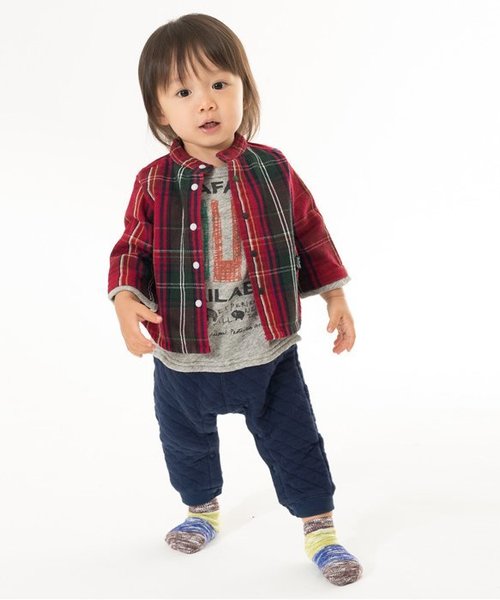 BREEZE(ブリーズ)の「男の子着せ込み風カバーオール(ロンパース・キッズ・レッド/グリーン・70/80)」の11枚目の写真