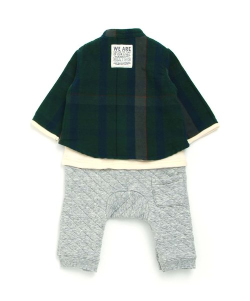 BREEZE(ブリーズ)の「男の子着せ込み風カバーオール(ロンパース・キッズ・レッド/グリーン・70/80)」の13枚目の写真