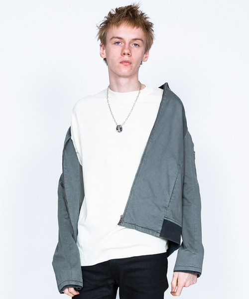 OURET（オーレット）の「【OURET】サテンストレッチMA-1（MA-1）」 - WEAR