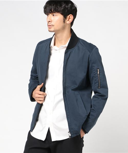 OURET（オーレット）の「【OURET】サテンストレッチMA-1（MA-1）」 - WEAR
