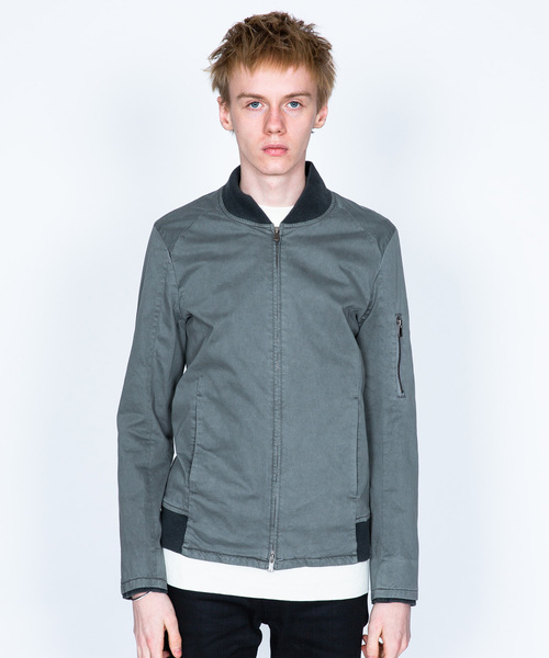 OURET（オーレット）の「【OURET】サテンストレッチMA-1（MA-1）」 - WEAR