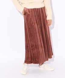 niko and... | ベロアプリーツガウチョパンツ【niko and ...】(その他パンツ)