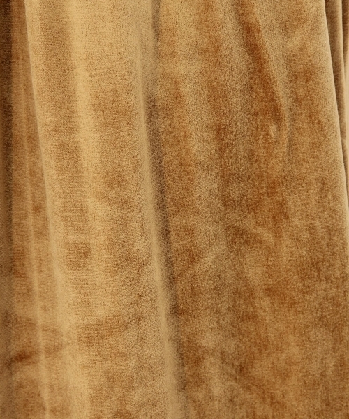 niko and...（ニコアンド）の「ベロアプリーツガウチョパンツ（その他パンツ・レディース・ブルー/ブラウン/ブラック/キャメル・FREE）」の15枚目の写真