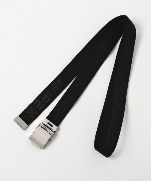 AVIREX（アヴィレックス）の「AVIREX/アヴィレックス/ ガチャベルト 「AVIREX」ロゴ（ベルト・メンズ・ホワイト/ブラック/レッド/オレンジ・FREE）」の5枚目の写真