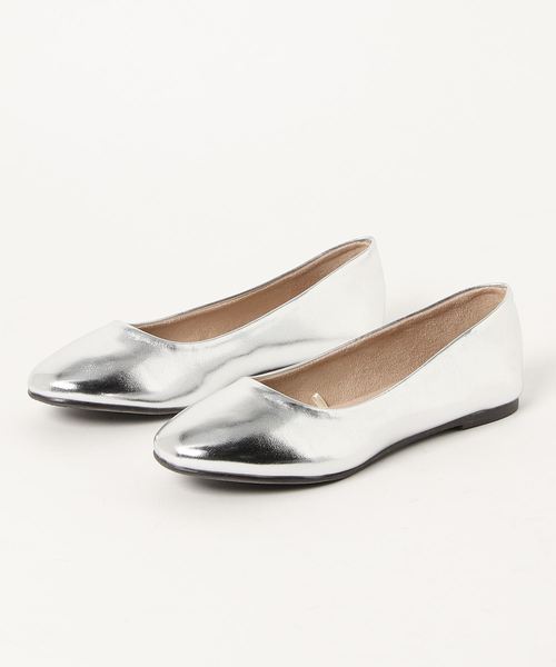 LBC(エルビーシー)の「ソフトバレエシューズ2 (バレエシューズ・レディース・ブラック/レッド/GOLD /Silver・LARGE/MEDIUM/LL)」の3枚目の写真