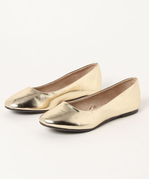 LBC(エルビーシー)の「ソフトバレエシューズ2 (バレエシューズ・レディース・ブラック/レッド/GOLD /Silver・LARGE/MEDIUM/LL)」の4枚目の写真