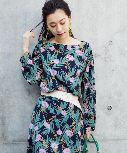 RIVE DROITE（リヴドロワ）の「変形バックルベルト（ベルト・レディース・ライトグレー/アイボリー・FREE）」の4枚目の写真