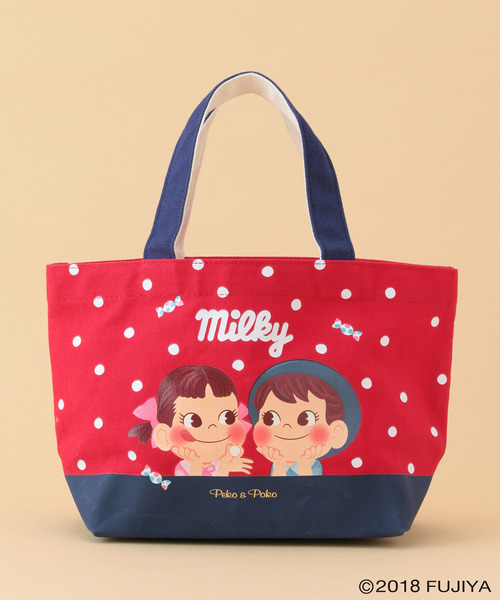 ROPE' PICNIC（ロペピクニック）の「【ROPE' PICNIC KIDS】【milky】ペコポコランチトートバッグ（トートバッグ