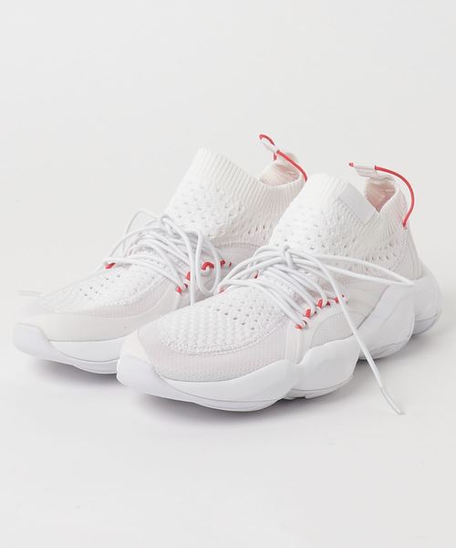 Reebok（リーボック）の「ディーエムエックス フュージョン [DMX FUSION NR]（スニーカー・メンズ・ホワイト/ブラック/グレー/ブルー・27.5cm/28.0cm/28.5cm/23.5cm/30.0cm/24.0cm/26.5cm/24.5cm/27.0cm/29.0cm/26.0cm/29.5cm/25.0cm/25.5cm）」の2枚目の写真