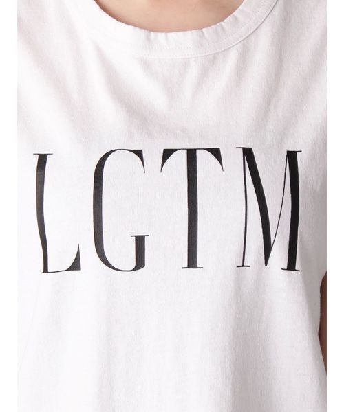 EMODA（エモダ）の「LGTMプリントTシャツ（Tシャツ/カットソー・レディース・ホワイト/ブラック/グリーン・FREE）」の15枚目の写真