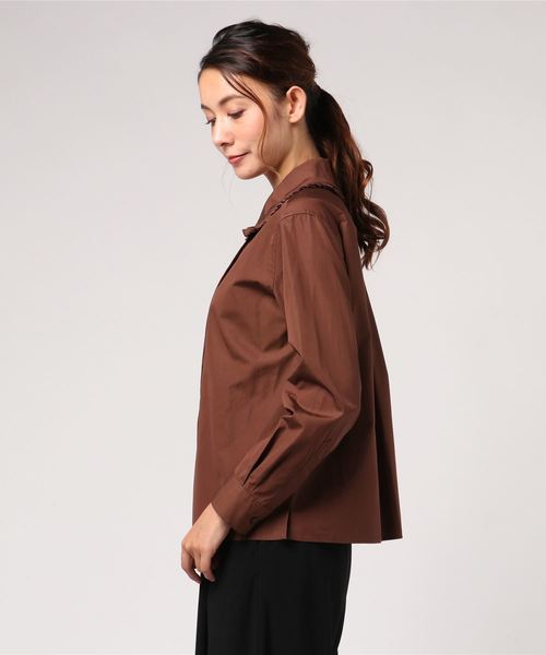 マーガレットハウエル COMPACT COTTON POPLIN ブラウス 近年 MARGARET HOWELL（マーガレットハウエル）の「FINE COMPACT