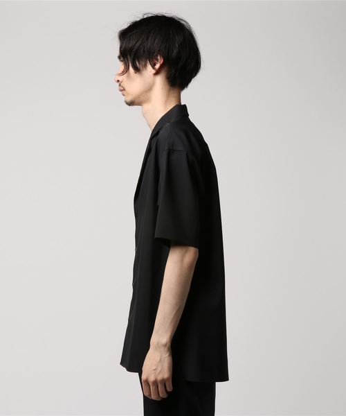 UNITED TOKYO（ユナイテッドトウキョウ）の「リネンライクオープンカラーシャツ（シャツ/ブラウス・メンズ・ブラック/ベージュ/グレー・1/2/3）」の13枚目の写真