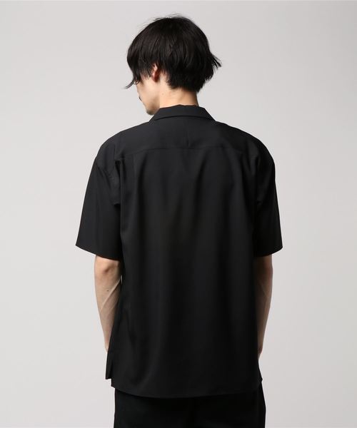 UNITED TOKYO（ユナイテッドトウキョウ）の「リネンライクオープンカラーシャツ（シャツ/ブラウス・メンズ・ブラック/ベージュ/グレー・1/2/3）」の14枚目の写真