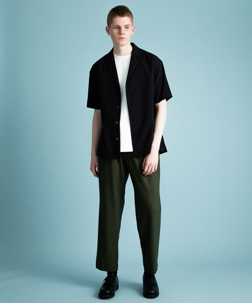 UNITED TOKYO（ユナイテッドトウキョウ）の「リネンライクオープンカラーシャツ（シャツ/ブラウス・メンズ・ブラック/ベージュ/グレー・1/2/3）」の7枚目の写真