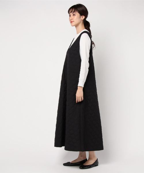 F/CE. （エフシーイー）の「F/CE. PRIMALOFT ONEPIECE / エフシーイー プリマロフト ワンピース（ワンピース・レディース・チャコールグレー/ブラック・FREE）」の7枚目の写真