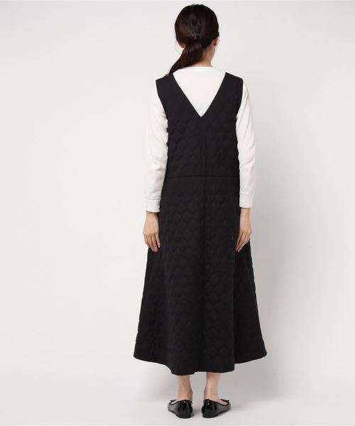 F/CE. （エフシーイー）の「F/CE. PRIMALOFT ONEPIECE / エフシーイー プリマロフト ワンピース（ワンピース・レディース・チャコールグレー/ブラック・FREE）」の3枚目の写真