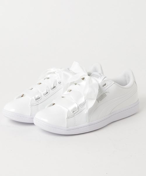 puma vikky white
