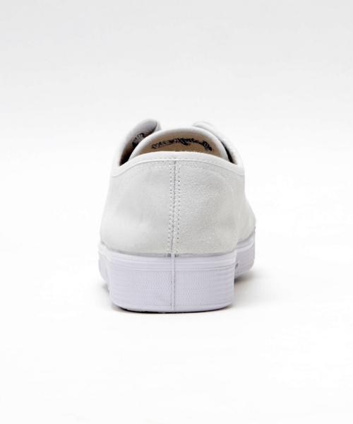 Spring Court（スプリングコート）の「EDIFICE×SPRING COURT / スプリングコート別注 G2 SUEDE VULCA（スニーカー・メンズ・ホワイト・40/41/42/43）」の6枚目の写真