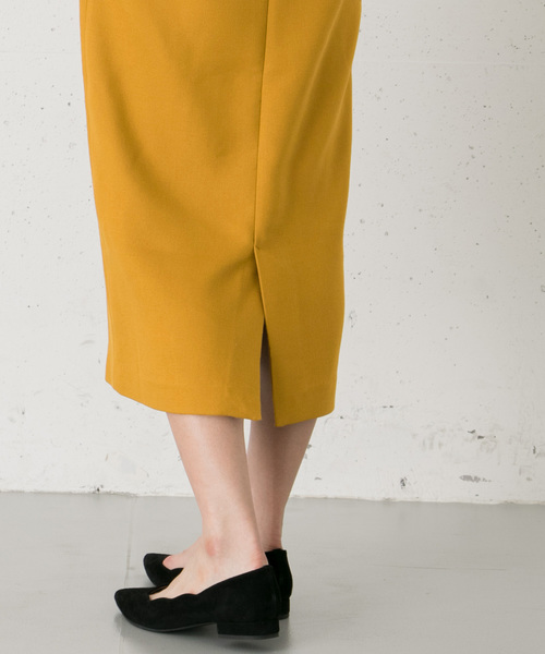 URBAN RESEARCH ROSSO WOMEN(アーバンリサーチ ロッソ)の「シンプルタイトスカート(スカート・レディース・ブラック/ブラウン/イエロー系その他・38/36)」の5枚目の写真