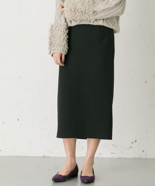 URBAN RESEARCH ROSSO WOMEN(アーバンリサーチ ロッソ)の「シンプルタイトスカート(スカート・レディース・ブラック/ブラウン/イエロー系その他・38/36)」の11枚目の写真