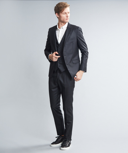 5351 POUR LES HOMMES（ゴーサンゴーイチプールオム）の「ライトストレッチブロードシャツ（シャツ/ブラウス・メンズ・ブラック/オフホワイト/インディゴブルー・44/46/48/50）」の22枚目の写真