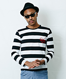 ROTAR | Border L/S Tee (Tシャツ/カットソー)