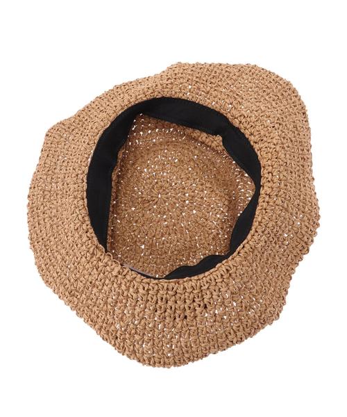 AMERICAN HOLIC（アメリカンホリック）の「コットンペーパーハット（ハット・レディース・ナチュラル/ブラウン・FREE）」の9枚目の写真