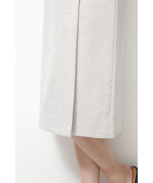 NATURAL BEAUTY BASIC（ナチュラルビューティーベーシック）の「リネンライクドビーセットアップ　スカート（スカート・レディース・ベージュ/ネイビー・LARGE/X-SMALL/SMALL/MEDIUM）」の17枚目の写真