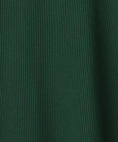 liflattie ships（リフラティ シップス）の「liflattie ships:ワッフル2WAYフレンチスリーブ◇（Tシャツ/カットソー・レディース・オフホワイト/ブラック/ベージュ/オレンジ/グリーン・SMALL/MEDIUM）」の6枚目の写真